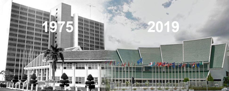 ESCAP Building - Past and Present