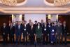 Group photo of participants in trilateral partnership in North-East Asia spotlights digital innovation and just transition in achieving carbon neutrality goals